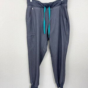 Figs Women's Zamora Jogger Scrub Pant Size M Style W18SW2005 Graphite Gray